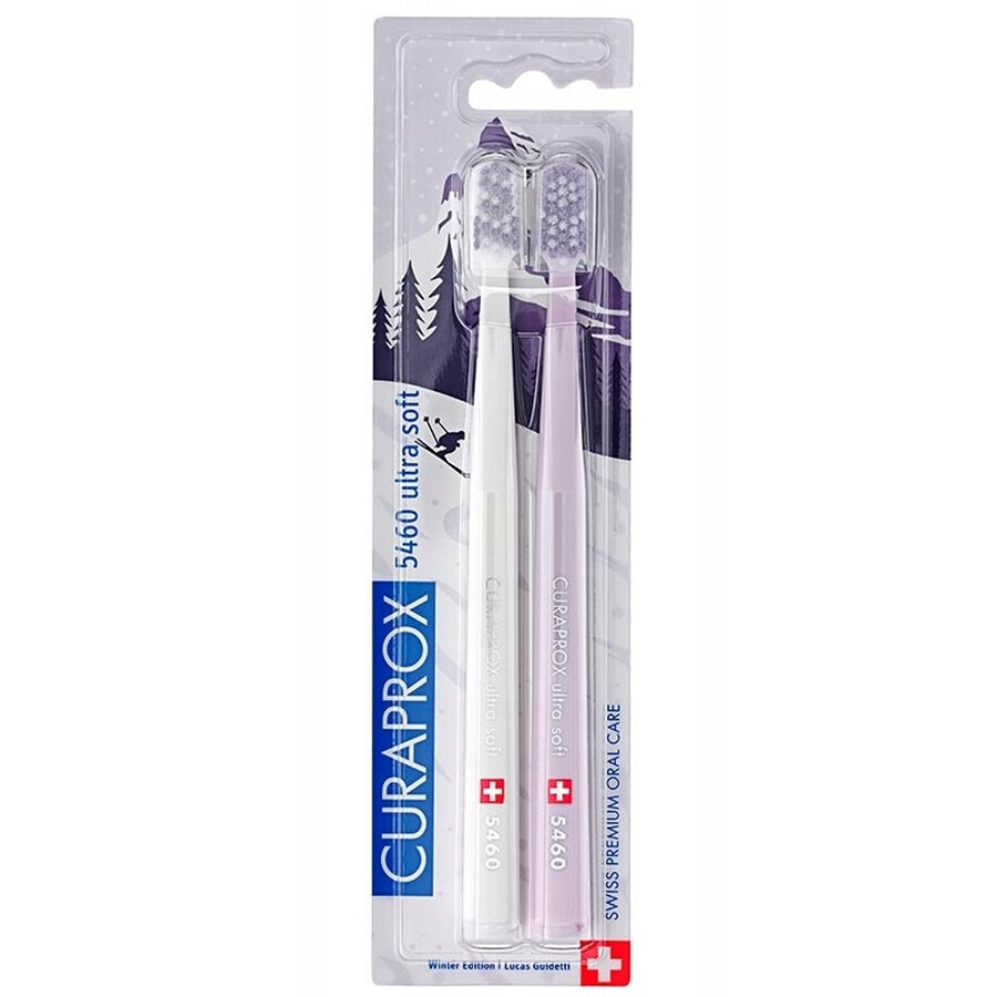 Curaprox CS 5460 Winter Toothbrush, 2 pieces.