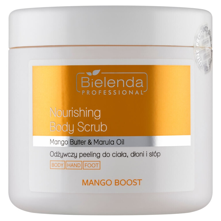 Bielenda Professional Mango Boost Nourishing Hand and Foot Body Scrub, 550 g