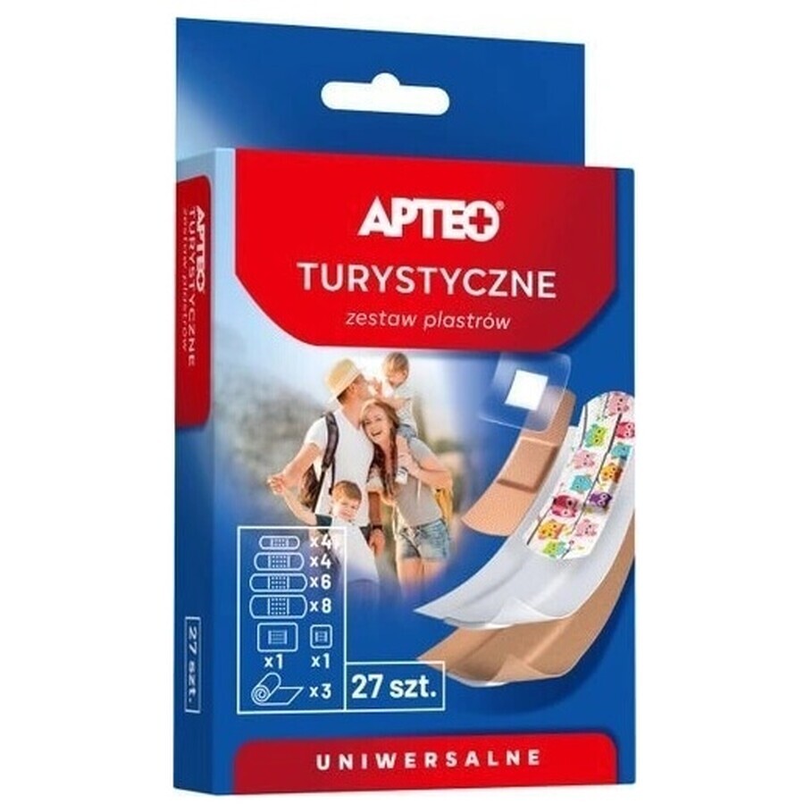 Pansements de voyage Apteo Care, 27 unités