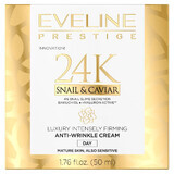Eveline Cosmetics Prestige 24k Snail amp;Caviar Cream ?anti-wrinkle day cream, 50ml