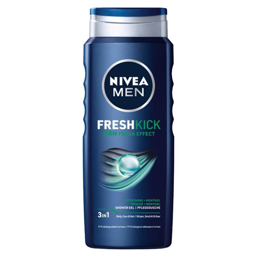 Nivea Men Fresh Kick Duschgel, 500ml