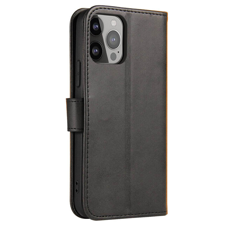 Funda magnética TCL 30 funda con solapa cartera soporte negro