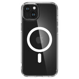 Spigen Ultra Hybrid Mag case met MagSafe voor iPhone 15 - wit