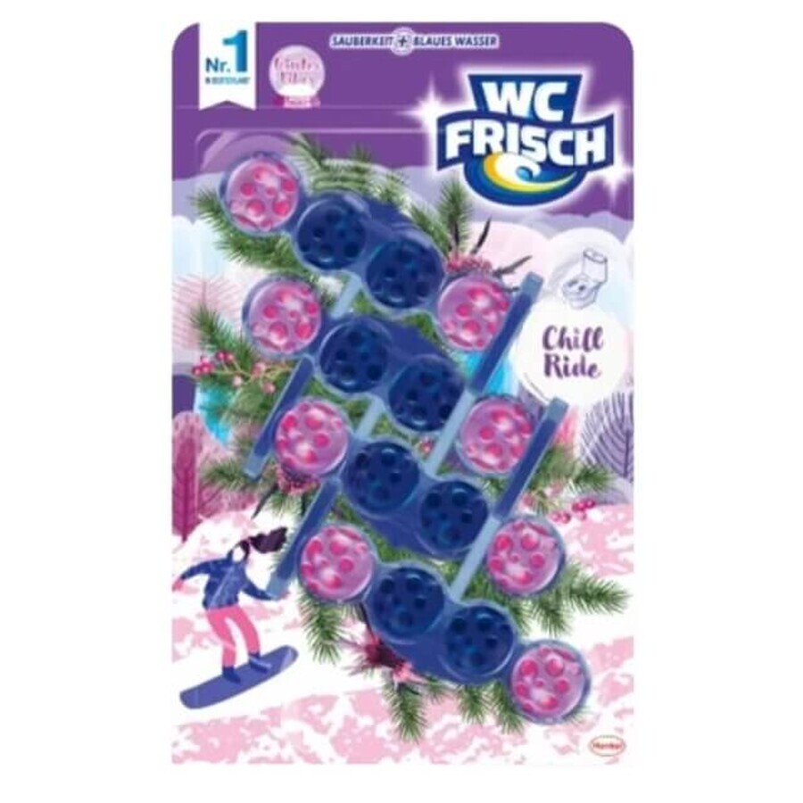 Cumpără WC Frisch Chill Ride Suspender pentru toaletă, 4 bucăți WC Frisch Chill Ride Suspender pentru toaletă, 4 bucăți