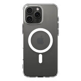 Spigen Ultra Hybrid Mag case met MagSafe voor iPhone 16 Pro Max - wit