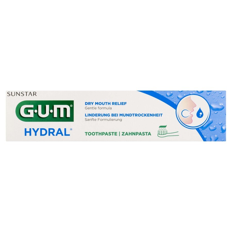 Sunstar GUM, Hydral paste - relief for dry mouth problem 6020, 75 ml