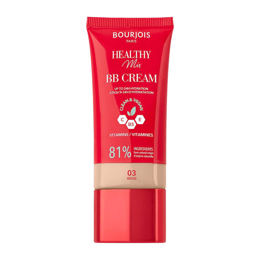 Bourjois Healthy Mix BB cream with vitamin complex 03 Beige, 30 ml