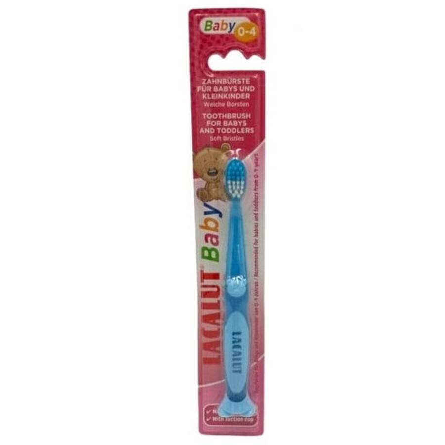 Lacalut Baby, Spazzolino per bambini 0-4 anni, 1 pezzo