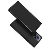 Dux Ducis Skin Pro caz pentru Xiaomi Redmi Notă 12 Pro + flip capac carte portofel stand negru