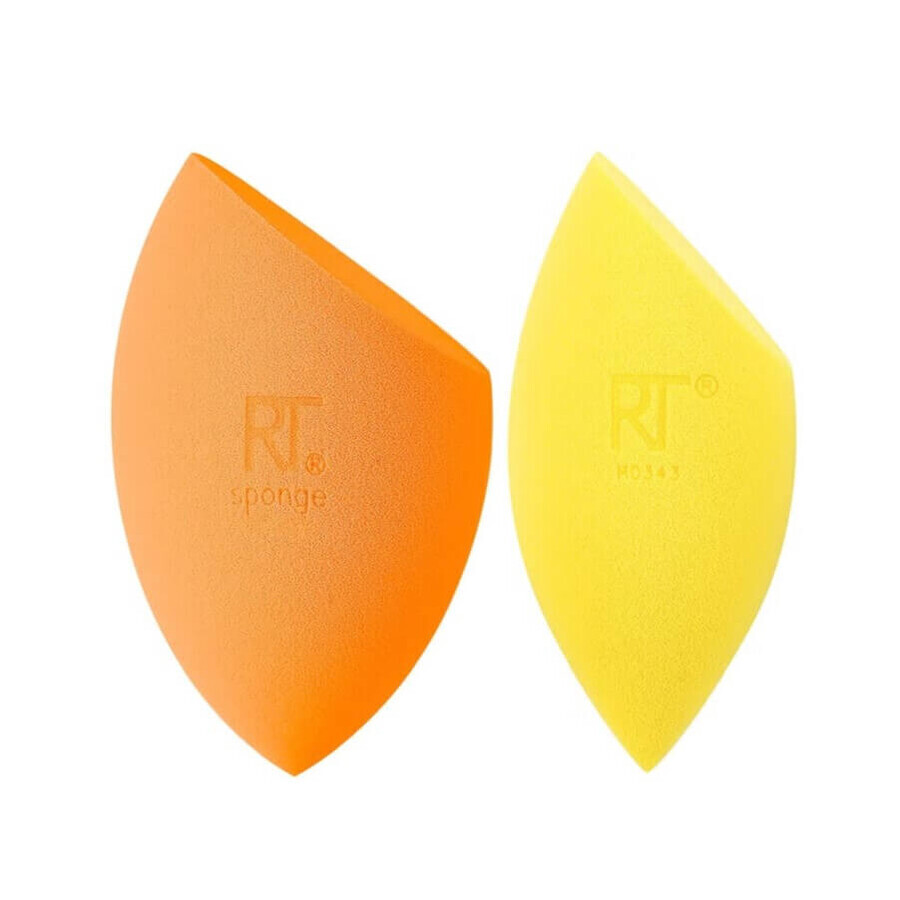 Real Techniques Miracle Complexion Sponge amp; Concealer Sponge Duo Makeup Sponge Set, 2 pieces