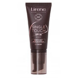 Lirene Single Touch SPF50 Feuchtigkeitsspendende Abdeckende Foundation 01 Elfenbein, 30 ml