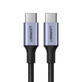 Ugreen cable US316 70427 USB-C - USB-C PD QC FCP 100W 5A 480Mbps 1m - gray