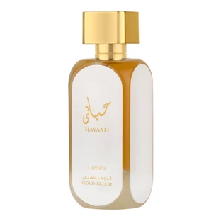 Agua de perfume Elixir de Oro Lattafa Hayaati, 100 ml