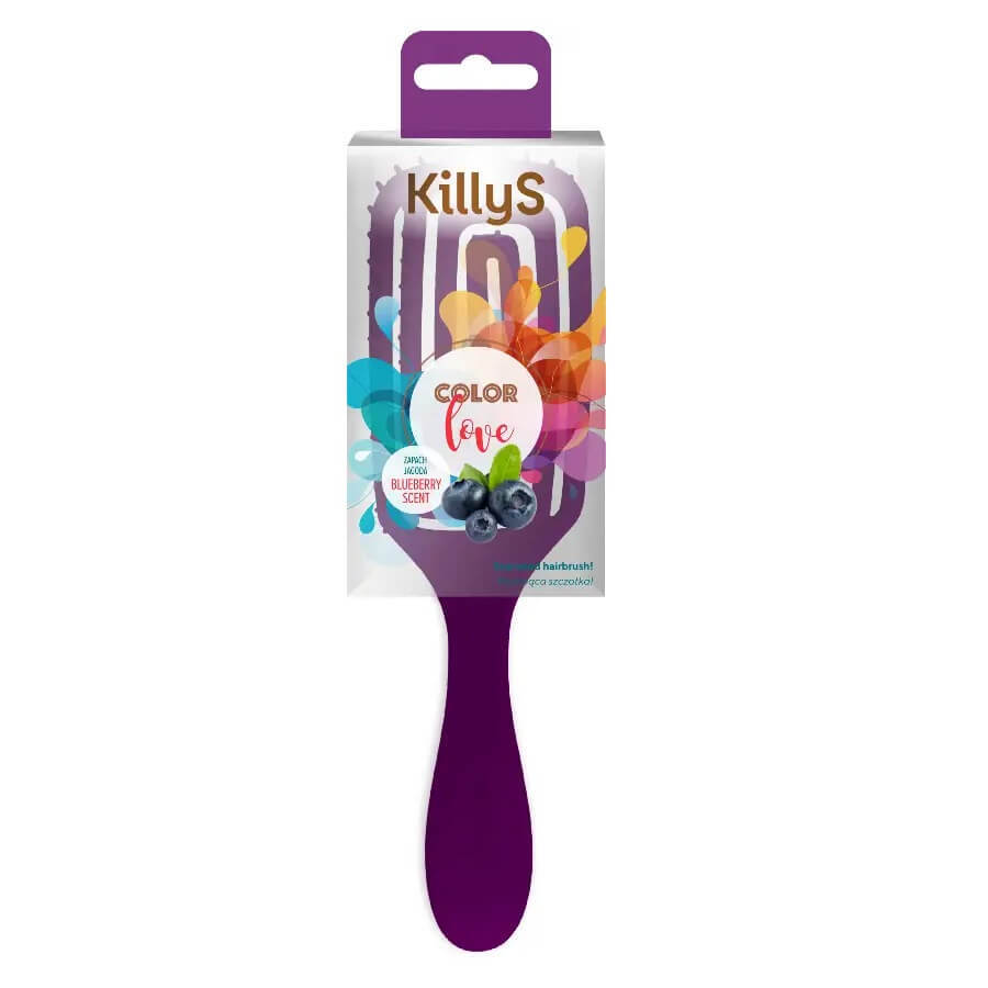 KillyS Color Love Brosse à cheveux baies parfumées