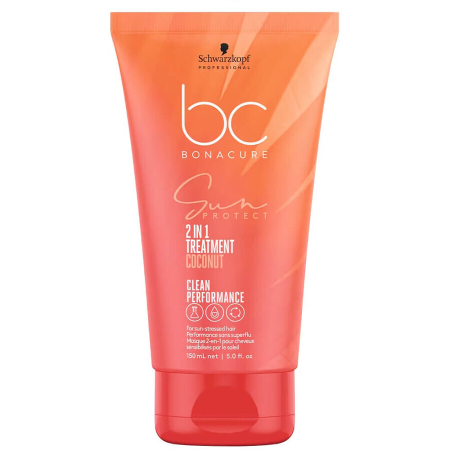 Schwarzkopf Professional BC Bonacure Sun Protect 2in1 Maschera per capelli, 150 ml