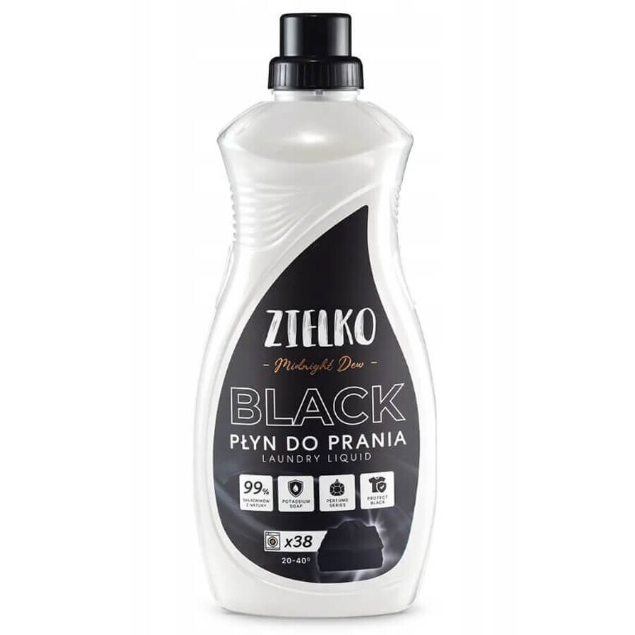 Zielko Midnight Dew Wasmiddel voor zwarte en donkere stoffen, 1,52 l