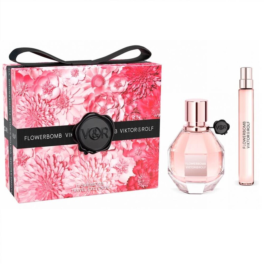 Viktor amp; Rolf Flowerbomb Eau de Parfum, 50 ml + Eau de Parfum, 10 ml