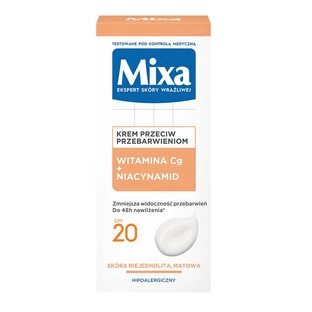 Mixa Lab Crème visage anti-pigmentation Vitamine C + Niacinamide, 50 ml