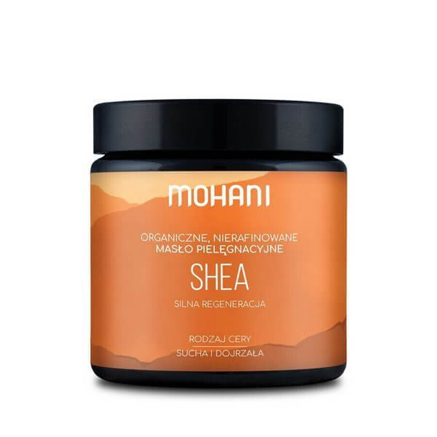 Mohani Unrefined shea body butter, 100 g
