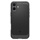 Spigen Rugged Armor MagSafe hoesje voor iPhone 16 - zwart