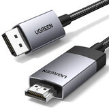 Ugreen DP119 15773 DisplayPort / HDMI 4K 60Hz cablu 1m - gri