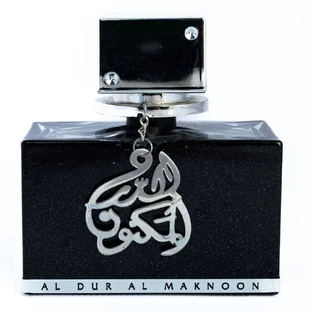 Agua de perfume Lattafa Al Dur Al Maknoon Silver, 100 ml