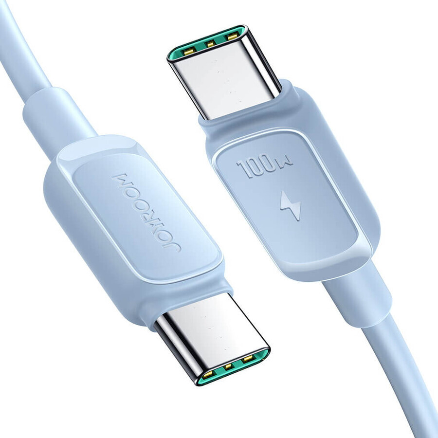 Joyroom Multi-Color Series A14 USB-C / USB-C 100W cable 1.2 m - blue