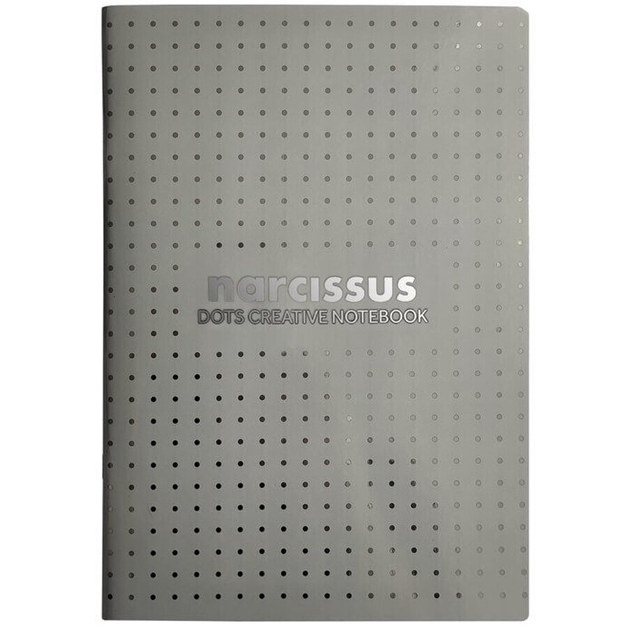 A4 cuaderno punteado 48 hojas Narciso gris 6 unid.