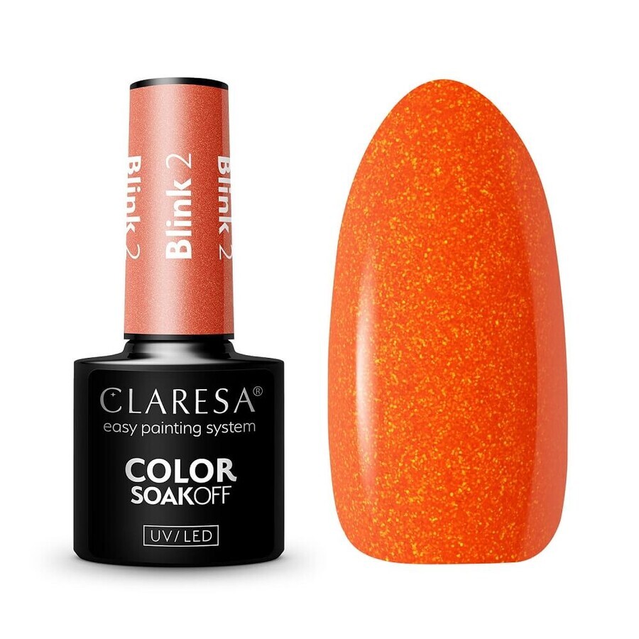Cumpără Claresa Color Soak Off UV/LED Blink Hybrid Varnish 2, 5 g Claresa Color Soak Off UV/LED Blink Hybrid Varnish 2, 5 g