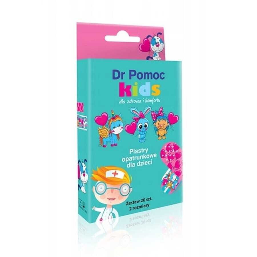 Dr Help Kids Vendas Ositos, 20 unid.