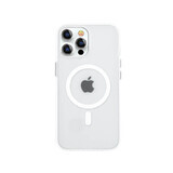 Kingxbar PQY Elegant Series magnetic case for iPhone 13 Pro case cover white (compatible with MagSafe)