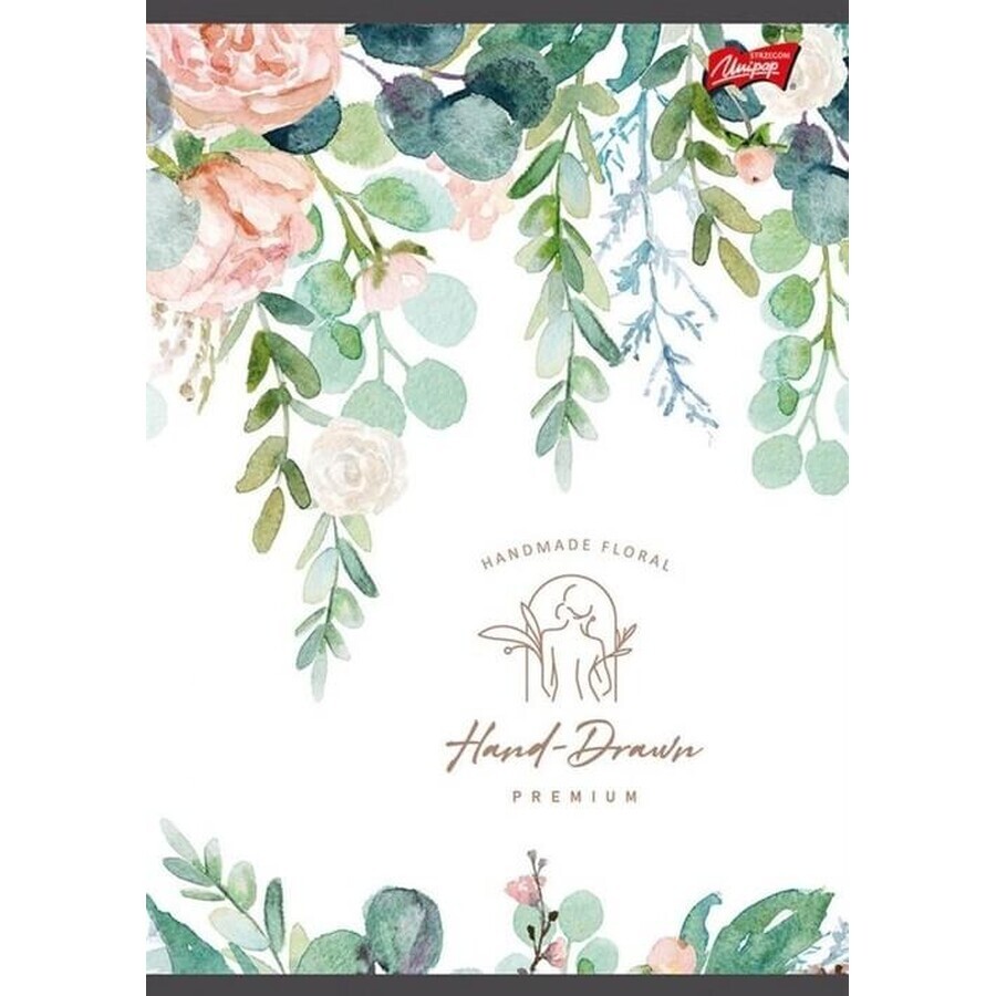 Cuaderno A4 con cuadrícula 60 hojas mixto