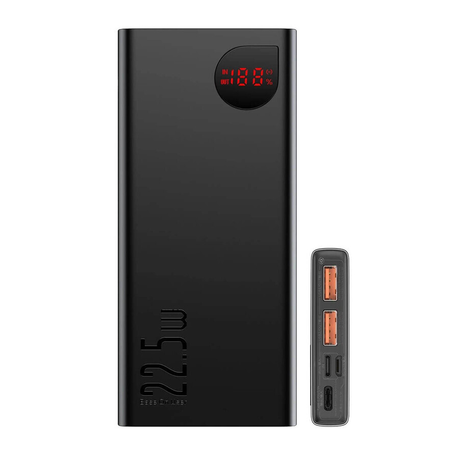 Baseus Adaman Metal powerbank with fast charging 10000mAh 22.5W (Overseas Edition 2021) black