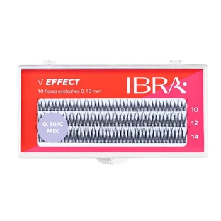 Ibra V Effect Eyelash Clumps Mix, 120 pieces