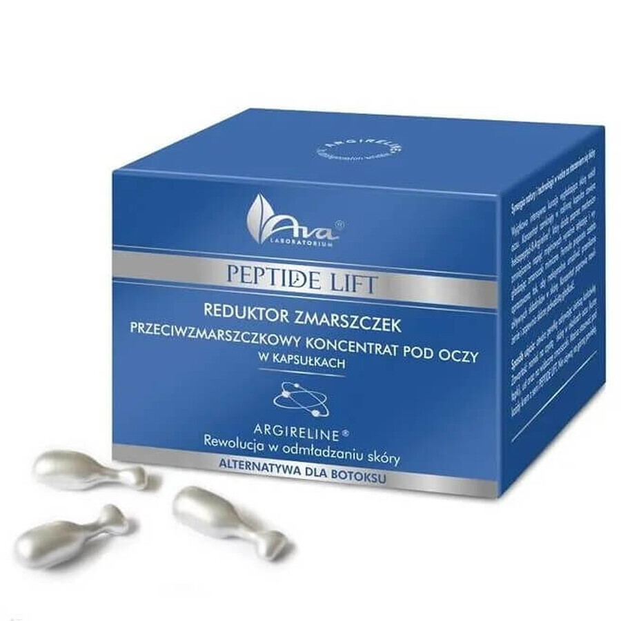 Buy Ava Laboratorium Peptide Lift Wrinkle Reducer Eye Concentrate in capsules, 7 x 3 ml Ava Laboratorium Peptide Lift Wrinkle Reducer Eye Concentrate in capsules, 7 x 3 ml