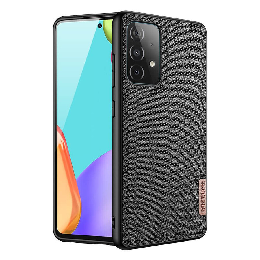 Dux Ducis Fino nylon hoesje Samsung Galaxy A72 4G zwart