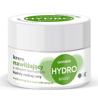 Idee Derm Feuchtigkeitsspendende Tages- und Nachtcreme für alle Hauttypen mit Hanföl, 50 ml