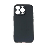 Zacht hoesje voor iPhone 16 Pro - zwart