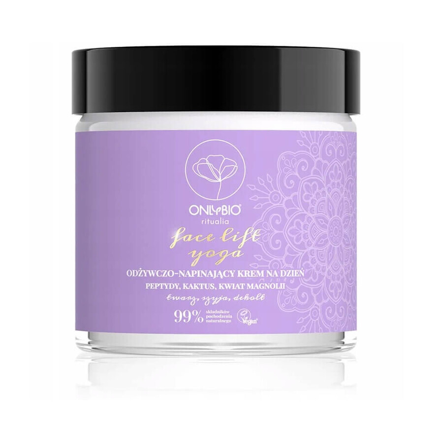 OnlyBio Ritualia Face Lift Yoga Nourishing and Tightening Day Cream, 50 ml.