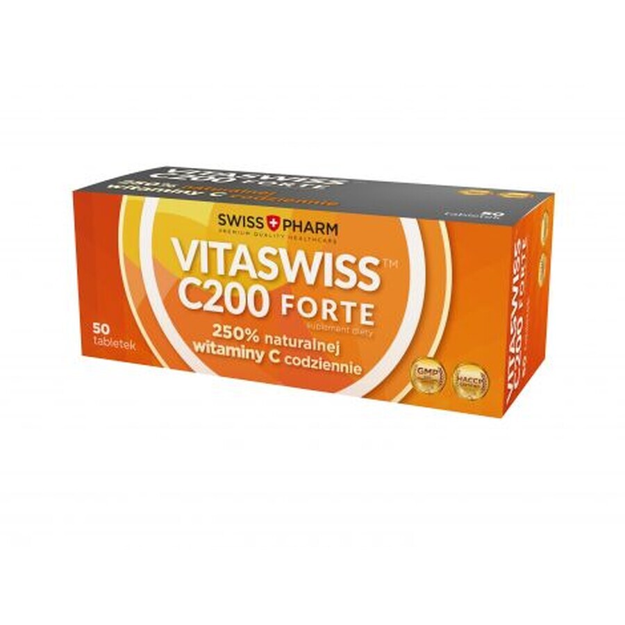 Vitaswiss C200 Forte 50 comprimidos