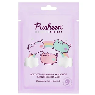 Pusheen Reinigende Blattmaske, 17 g