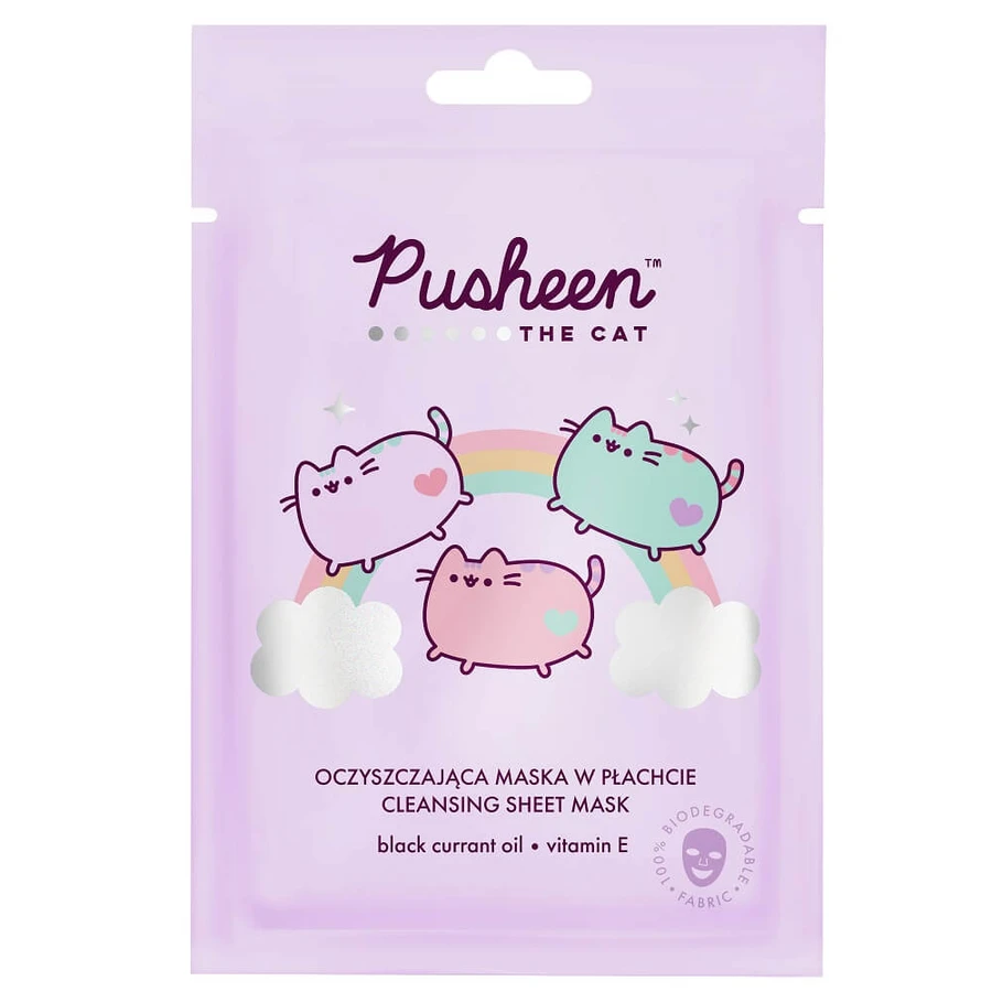 Pusheen Purifying Sheet Mask, 17 g