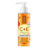 Lirene C+E Gel Limpiador Exfoliante Vitamin Energy, 145 ml