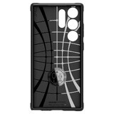 Spigen Rugged Armor hoesje voor Samsung Galaxy S23 Ultra - matzwart