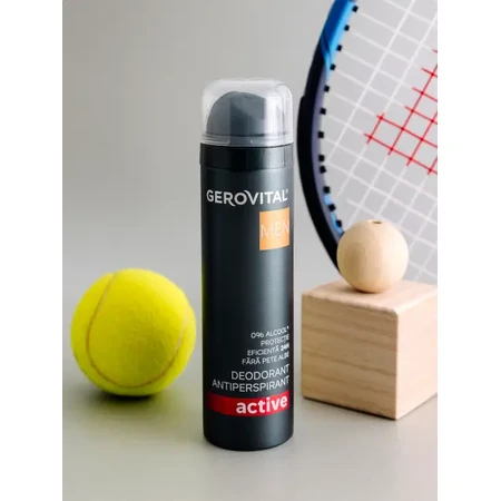 Antiperspirant Deodorant Active, 150 ml, Gerovital Men