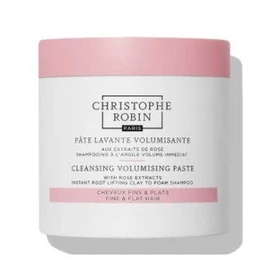 Christophe Robin Pâte Nettoyante Volumisante aux Extraits de Rose Shampooing pâte nettoyante pour soulever les cheveux à la racine, 75ml