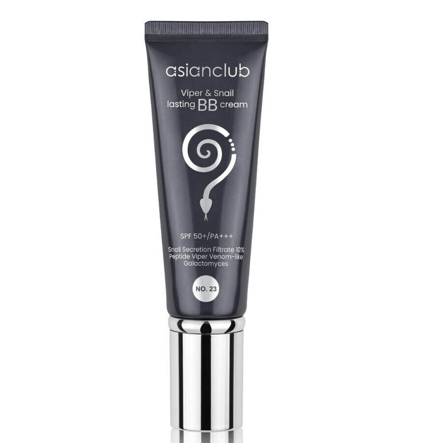 AsianClub Viper amp; Snail Lasting BB Cream SPF50+ Multifunctional BB Cream No.23, 50 g
