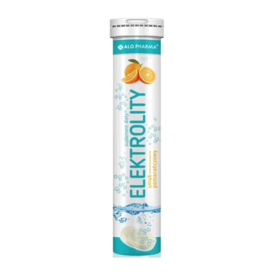 Electrolytes Hydration, 20 effervescent tablets