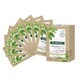 Klorane, maschera detergente in polvere 2 in 1 con ortica biologica, 8 x 3 g