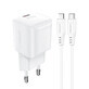 Cargador de red Acefast A73 Mini PD 20W GaN + cable USB-C - blanco